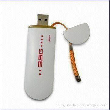 USB Modem with 7.2Mbps HSDPA Network Always-on and Supports Hot-swapped Plug-and-Play Function